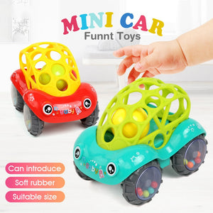 Bearoom Baby Rattles Mobiles Fuuny Baby Toys Intelligence Grasping Gums Soft Teether Plastic Hand Bell hammer Educational Gift - Baby Homez