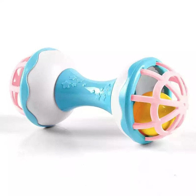 Bearoom Baby Rattles Mobiles Fuuny Baby Toys Intelligence Grasping Gums Soft Teether Plastic Hand Bell hammer Educational Gift - Baby Homez