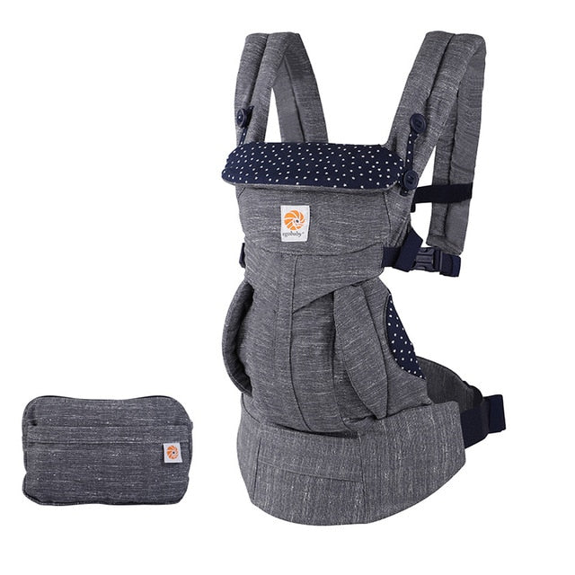 Egobaby Infant Newborn Comfortable Carrier Ergonomic Baby Carrier Multifunction Breathable Sling Backpack Kid Carriage omni 360 - Baby Homez