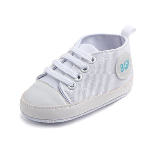 New Canvas Baby Sports Sneakers Shoes Newborn Baby Boys Girls First Walkers Shoes Infant Toddler Soft Sole Anti-slip Baby Shoes - Baby Homez
