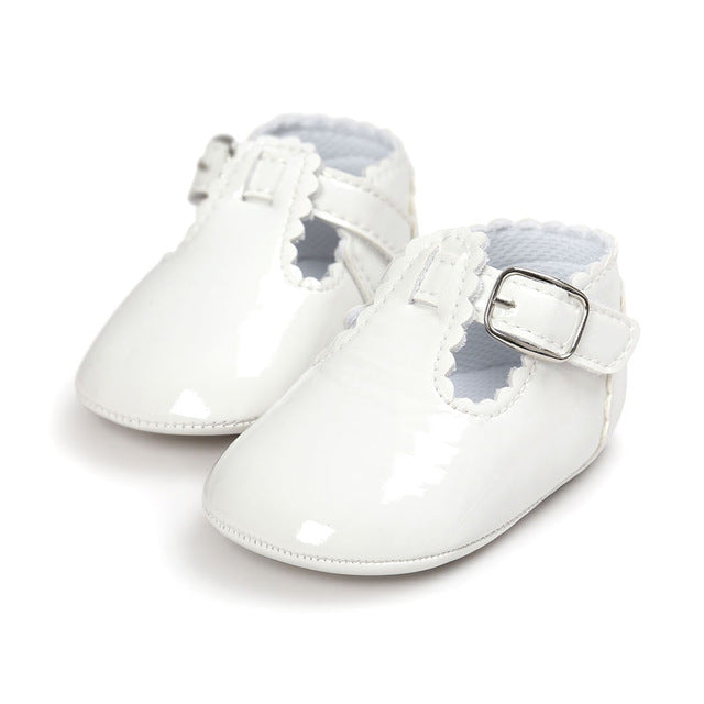 12 Color Fashion Baby Girls Baby Shoes Cute Newborn First Walker Shoes Infant Letter Princess Soft Sole Bottom Anti-slip Shoes - Baby Homez