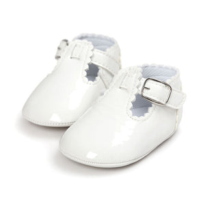 12 Color Fashion Baby Girls Baby Shoes Cute Newborn First Walker Shoes Infant Letter Princess Soft Sole Bottom Anti-slip Shoes - Baby Homez