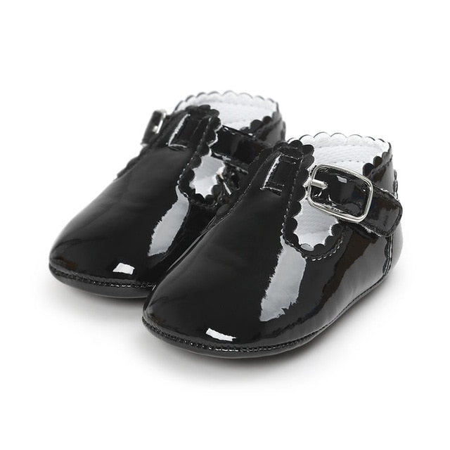 12 Color Fashion Baby Girls Baby Shoes Cute Newborn First Walker Shoes Infant Letter Princess Soft Sole Bottom Anti-slip Shoes - Baby Homez