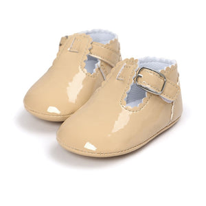 12 Color Fashion Baby Girls Baby Shoes Cute Newborn First Walker Shoes Infant Letter Princess Soft Sole Bottom Anti-slip Shoes - Baby Homez