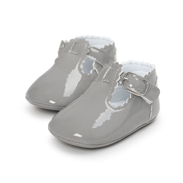 12 Color Fashion Baby Girls Baby Shoes Cute Newborn First Walker Shoes Infant Letter Princess Soft Sole Bottom Anti-slip Shoes - Baby Homez