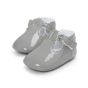 12 Color Fashion Baby Girls Baby Shoes Cute Newborn First Walker Shoes Infant Letter Princess Soft Sole Bottom Anti-slip Shoes - Baby Homez