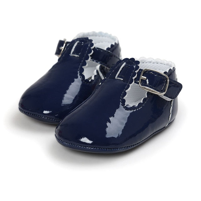 12 Color Fashion Baby Girls Baby Shoes Cute Newborn First Walker Shoes Infant Letter Princess Soft Sole Bottom Anti-slip Shoes - Baby Homez