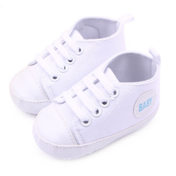 Canvas Classic Sports Sneakers Newborn Baby Boys Girls First Walkers Shoes Infant Toddler Soft Sole Anti-slip Baby Shoes S3 - Baby Homez
