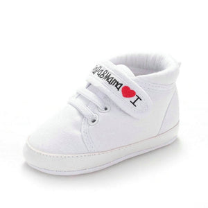 Canvas Classic Sports Sneakers Newborn Baby Boys Girls First Walkers Shoes Infant Toddler Soft Sole Anti-slip Baby Shoes S3 - Baby Homez