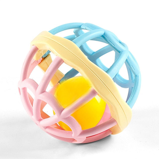 Funny Baby Toys Little Loud Bell Ball Rattles Mobile Toy Baby Speelgoed Newborn Infant Intelligence Grasping Educational Toys - Baby Homez