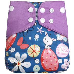 [simfamily]1PC Reusable Waterproof digital printed baby Cloth Diaper One Size Pocket baby nappies wholesale price fit for 3-15kg - Baby Homez