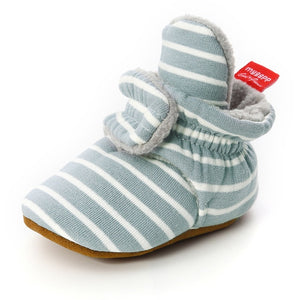 Newborn Baby Socks Shoes Boy Girl Star Toddler First Walkers Booties Cotton Comfort Soft Anti-slip Warm Infant Crib Shoes - Baby Homez