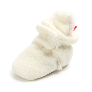 Newborn Baby Socks Shoes Boy Girl Star Toddler First Walkers Booties Cotton Comfort Soft Anti-slip Warm Infant Crib Shoes - Baby Homez
