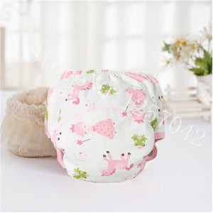 Baby Cotton Training Pants Panties Baby Diapers Reusable Cloth Diaper Nappies Washable Infants Children Underwear Nappy Changing - Baby Homez