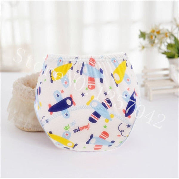 Baby Cotton Training Pants Panties Baby Diapers Reusable Cloth Diaper Nappies Washable Infants Children Underwear Nappy Changing - Baby Homez