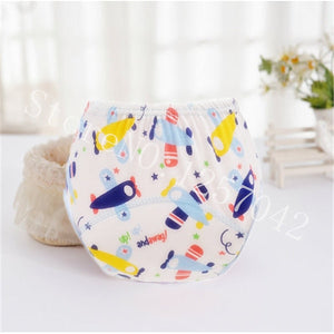 Baby Cotton Training Pants Panties Baby Diapers Reusable Cloth Diaper Nappies Washable Infants Children Underwear Nappy Changing - Baby Homez