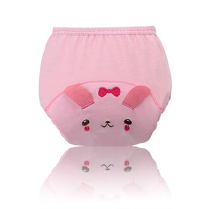 1Pcs Cute Baby Diapers Reusable Nappies Cloth Diaper Washable Infants Children Baby Cotton Training Pants Panties Nappy Changing - Baby Homez