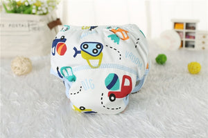 1Pcs Cute Baby Diapers Reusable Nappies Cloth Diaper Washable Infants Children Baby Cotton Training Pants Panties Nappy Changing - Baby Homez