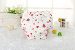 1Pcs Cute Baby Diapers Reusable Nappies Cloth Diaper Washable Infants Children Baby Cotton Training Pants Panties Nappy Changing - Baby Homez