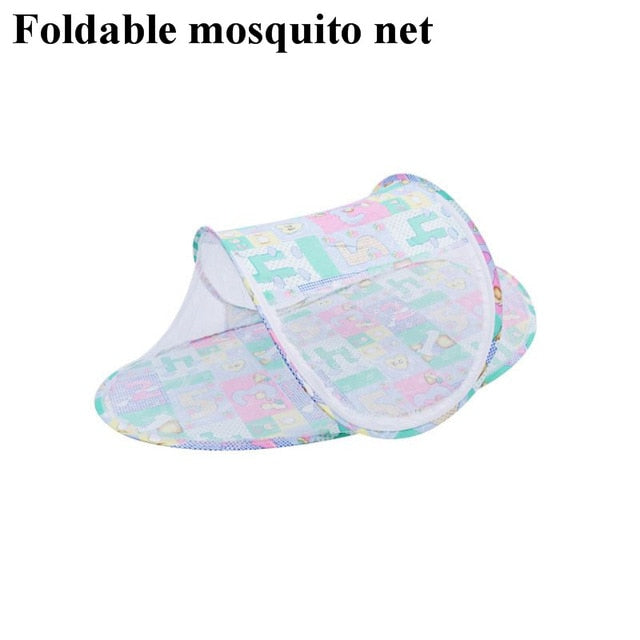 Baby Travel Portable Mobile Crib Baby Nest Cot Newborn Multi-function Folding Bed Child Foldable Chair With Toys Mosquito Net - Baby Homez