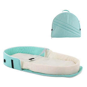 Baby Travel Portable Mobile Crib Baby Nest Cot Newborn Multi-function Folding Bed Child Foldable Chair With Toys Mosquito Net - Baby Homez