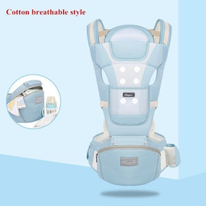 Ergonomic new born Baby Carrier Infant Kids Backpack Hipseat Sling Front Facing Kangaroo Baby Wrap for Baby Travel 0-36 months - Baby Homez