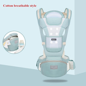 Ergonomic new born Baby Carrier Infant Kids Backpack Hipseat Sling Front Facing Kangaroo Baby Wrap for Baby Travel 0-36 months - Baby Homez