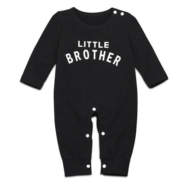 Newborn Overalls Infant Baby Boy Girl Button Letter Romper Jumpsuit Playsuit Clothes Baby Romper Long Sleeve Infantis Costume - Baby Homez