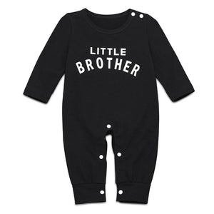 Newborn Overalls Infant Baby Boy Girl Button Letter Romper Jumpsuit Playsuit Clothes Baby Romper Long Sleeve Infantis Costume - Baby Homez