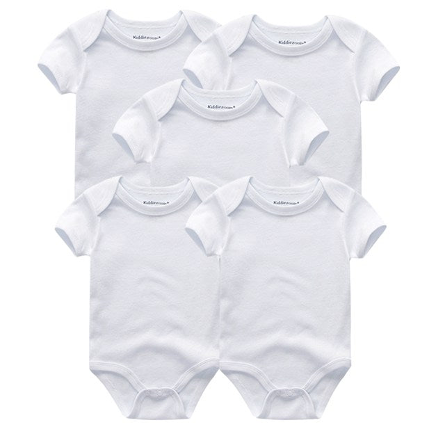 2019 5 stks/partij Baby Jongens Kleding Eenhoorn Meisjes Kleding Bodysuits Baby Meisjes Kleding 0-12M Pasgeboren 100% Katoen roupas de bebe - Baby Homez