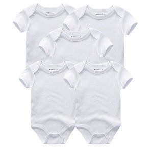 2019 5 stks/partij Baby Jongens Kleding Eenhoorn Meisjes Kleding Bodysuits Baby Meisjes Kleding 0-12M Pasgeboren 100% Katoen roupas de bebe - Baby Homez