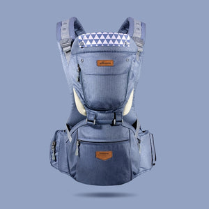 SUNVENO Ergonomic Baby Carrier Infant Baby Hipseat Waist Carrier Front Facing Ergonomic Kangaroo Sling for Baby Travel 0-36M - Baby Homez