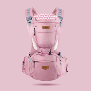 SUNVENO Ergonomic Baby Carrier Infant Baby Hipseat Waist Carrier Front Facing Ergonomic Kangaroo Sling for Baby Travel 0-36M - Baby Homez