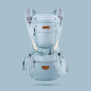 SUNVENO Ergonomic Baby Carrier Infant Baby Hipseat Waist Carrier Front Facing Ergonomic Kangaroo Sling for Baby Travel 0-36M - Baby Homez