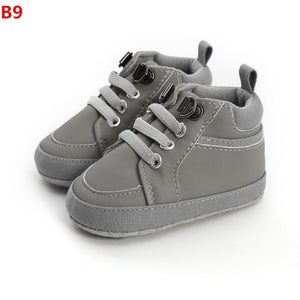 รองเท้าเด็กรองเท้าผ้าใบคลาสสิกใหม่ทารกแรกเกิดรองเท้าเด็ก Prewalker First Walkers เด็กรองเท้าเด็ก - Baby Homez