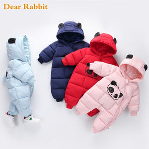 Ropa para bebé (niño o niña) 2019, peleles con capucha de invierno para recién nacidos, traje de algodón grueso, Mono para recién nacidos, disfraz para niños, pelele para bebés - Baby Homez