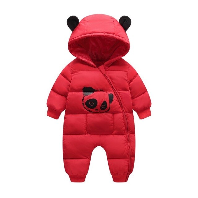 Ropa para bebé (niño o niña) 2019, peleles con capucha de invierno para recién nacidos, traje de algodón grueso, Mono para recién nacidos, disfraz para niños, pelele para bebés - Baby Homez