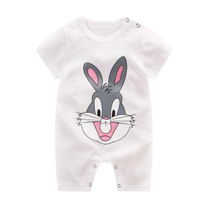New Summer Cotton Baby Romper Short Sleeve Infant Rompers Baby Boys Girls Jumpsuit Newborn Clothes Kids Clothing Toddler Outfits - Baby Homez
