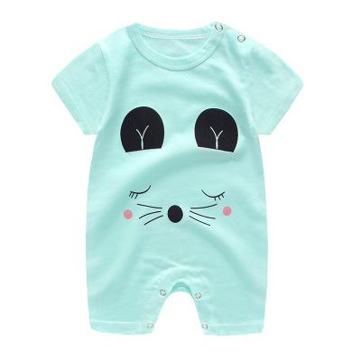New Summer Cotton Baby Romper Short Sleeve Infant Rompers Baby Boys Girls Jumpsuit Newborn Clothes Kids Clothing Toddler Outfits - Baby Homez