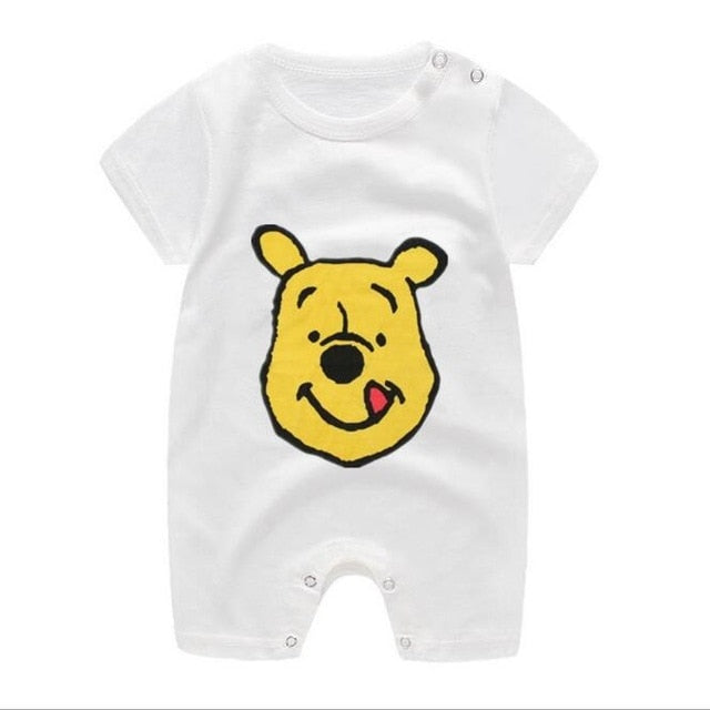 New Summer Cotton Baby Romper Short Sleeve Infant Rompers Baby Boys Girls Jumpsuit Newborn Clothes Kids Clothing Toddler Outfits - Baby Homez
