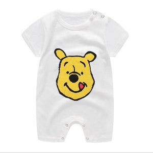 New Summer Cotton Baby Romper Short Sleeve Infant Rompers Baby Boys Girls Jumpsuit Newborn Clothes Kids Clothing Toddler Outfits - Baby Homez