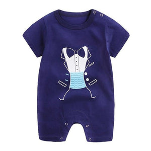 New Summer Cotton Baby Romper Short Sleeve Infant Rompers Baby Boys Girls Jumpsuit Newborn Clothes Kids Clothing Toddler Outfits - Baby Homez