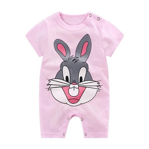 New Summer Cotton Baby Romper Short Sleeve Infant Rompers Baby Boys Girls Jumpsuit Newborn Clothes Kids Clothing Toddler Outfits - Baby Homez