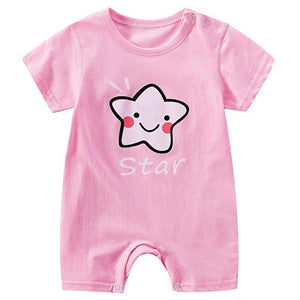 New Summer Cotton Baby Romper Short Sleeve Infant Rompers Baby Boys Girls Jumpsuit Newborn Clothes Kids Clothing Toddler Outfits - Baby Homez