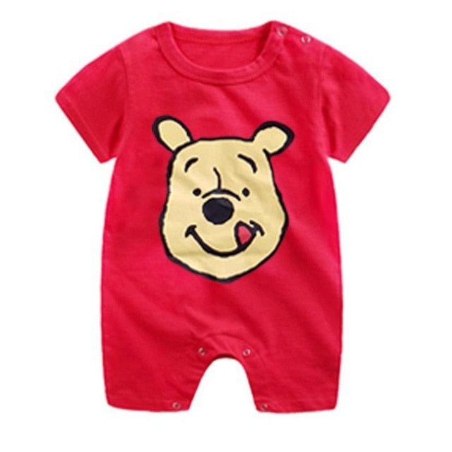 New Summer Cotton Baby Romper Short Sleeve Infant Rompers Baby Boys Girls Jumpsuit Newborn Clothes Kids Clothing Toddler Outfits - Baby Homez