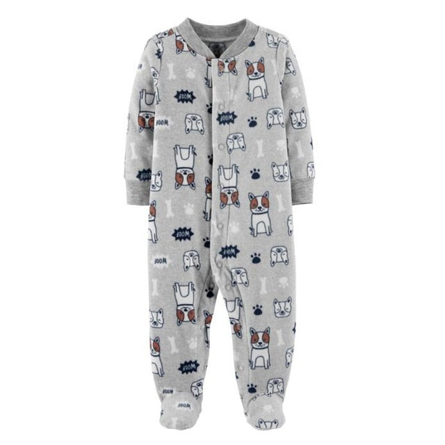 Orangemom official Newborn baby boys spring baby Rompers girls romper Infant fleece Jumpsuit for kids new born baby clothes - Baby Homez