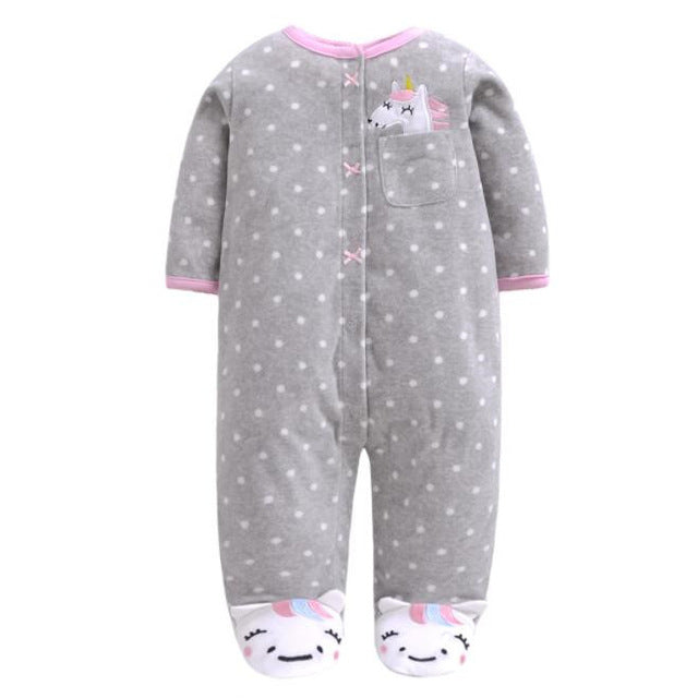 Orangemom official Newborn baby boys spring baby Rompers girls romper Infant fleece Jumpsuit for kids new born baby clothes - Baby Homez