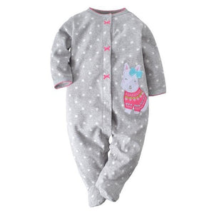 Orangemom official Newborn baby boys spring baby Rompers girls romper Infant fleece Jumpsuit for kids new born baby clothes - Baby Homez