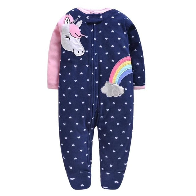 Orangemom official Newborn baby boys spring baby Rompers girls romper Infant fleece Jumpsuit for kids new born baby clothes - Baby Homez