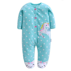 Orangemom official Newborn baby boys spring baby Rompers girls romper Infant fleece Jumpsuit for kids new born baby clothes - Baby Homez